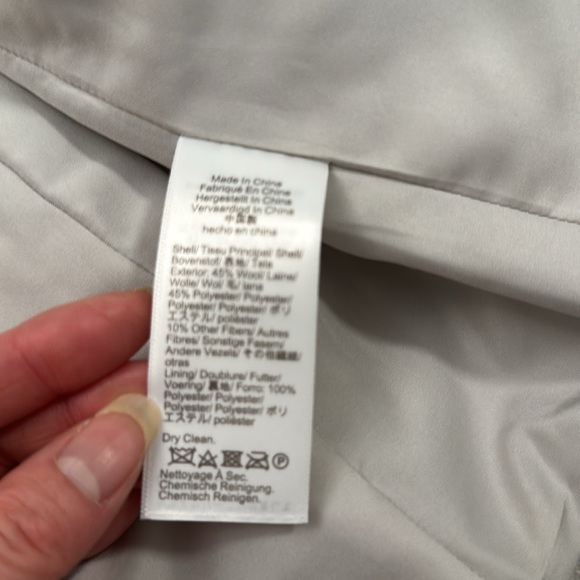 Brand New Never Worn Jcrew City coat with button neck - Picture 10 of 14